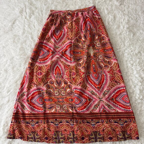 Like New✨ LOLITA Satin Flowy Maxi Skirt Made in India Size S - Picture 6 of 10